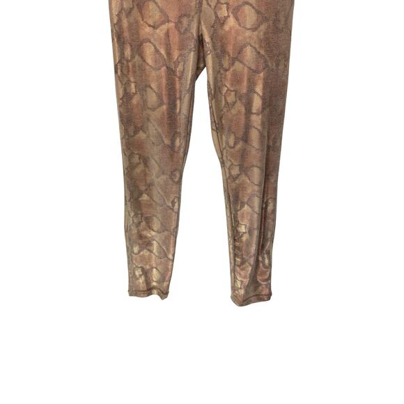 Mother Gold Slither The High Waisted Seamless Looker Ankle Pants Size 28 - Picture 6 of 15